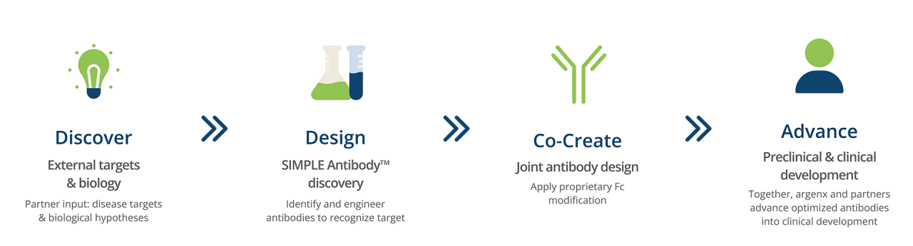 Antibody Engineering - From Discovery to Development process diagram
