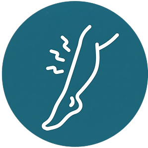 Heaviness in legs logo
