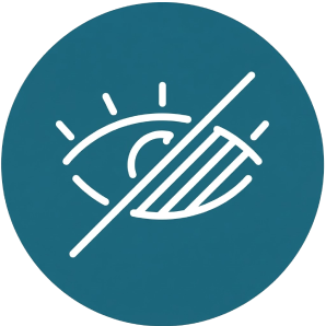 Blurred or double vision logo