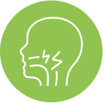 Difficulty chewing/swallowing  logo