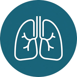 Breathing (in severe cases) logo
