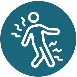 Weakness in arms and legs  logo